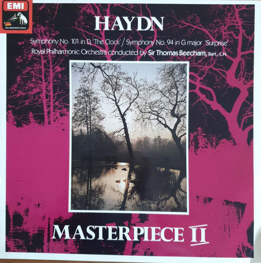 Joseph Haydn / Royal Philharmonic Orchestra Conducted By Sir Thomas Beecham : Symphony No. 101 in D, 'The Clock' / Symphony No. 94 in G Major 'Surprise' (LP, Comp)