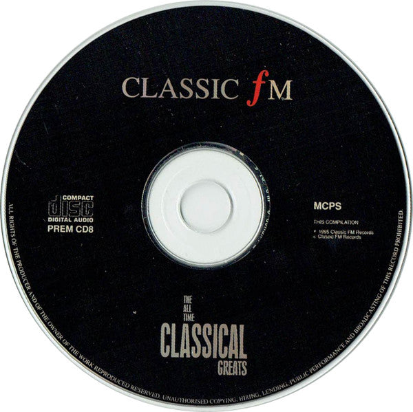 Various : The All Time Classical Greats (CD, Comp)