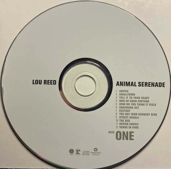 Lou Reed : Animal Serenade (2xCD, Album, Dig)
