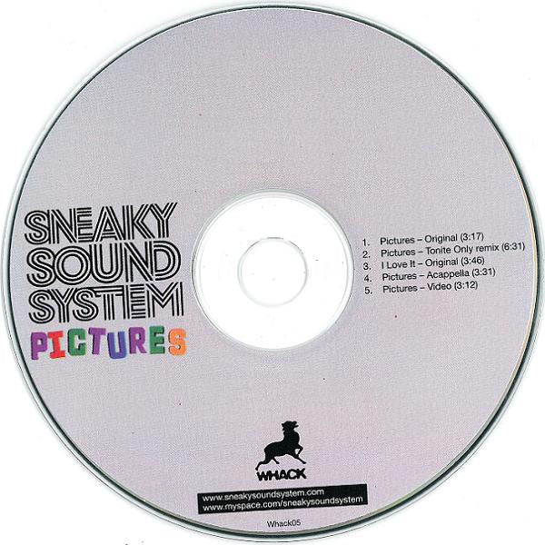 Sneaky Sound System : Pictures (CD, Single, Enh)