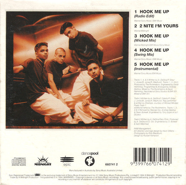 CDB : Hook Me Up (CD, Single, Car)