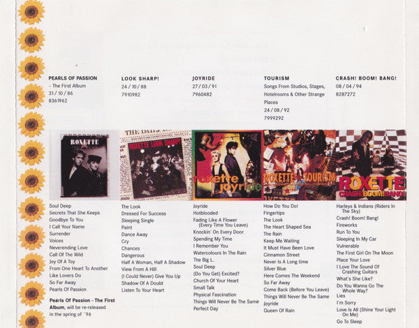 Roxette : Don't Bore Us - Get To The Chorus! (Roxette's Greatest Hits) (CD, Comp, M/Print, Bla)