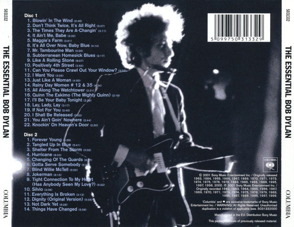 Bob Dylan : The Essential Bob Dylan (2xCD, Comp)