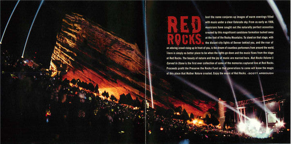 Various : Red Rocks Volume 1: Carved In Stone (CD, Comp)
