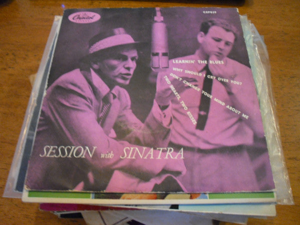 Frank Sinatra : Session With Sinatra (7", EP)