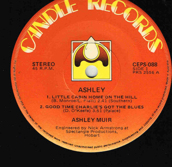 Ashley Muir : Ashley (7", EP)