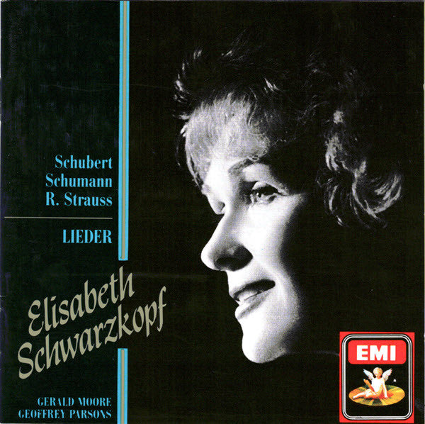 Elisabeth Schwarzkopf, Gerald Moore, Geoffrey Parsons (2), Schubert* / Schumann* / R.Strauss* : Lieder (CD, Comp, RM)