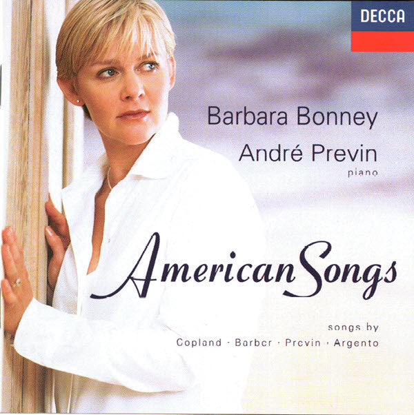 Copland* / Barber* / Previn* / Argento*, Barbara Bonney, André Previn : American Songs (CD, Album)