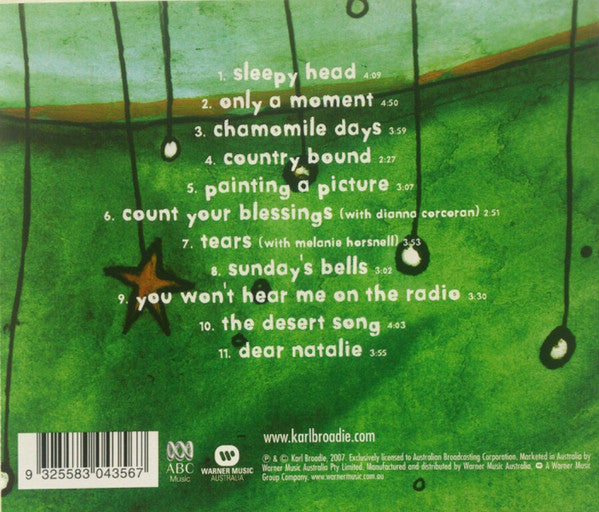 Karl Broadie : One Million Emeralds (CD, Album)