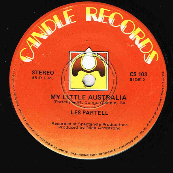 Les Partell : One Of Country's Best / My Little Australia (7", Single)