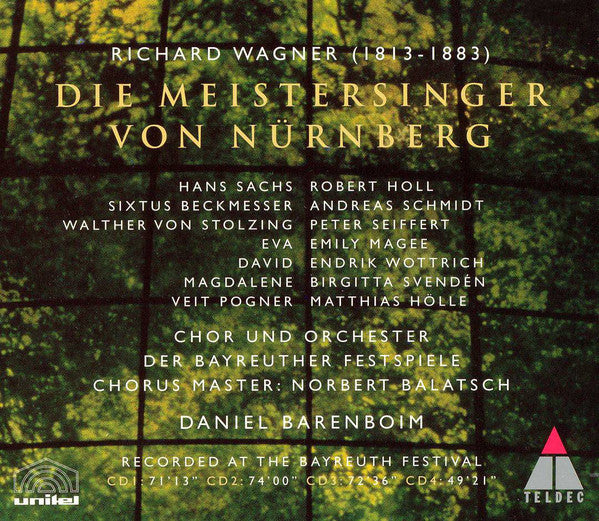 Wagner* - Bayreuther Festspiele*, Barenboim* : Die Meistersinger Von Nürnberg (4xCD, Album + Box, Sli)