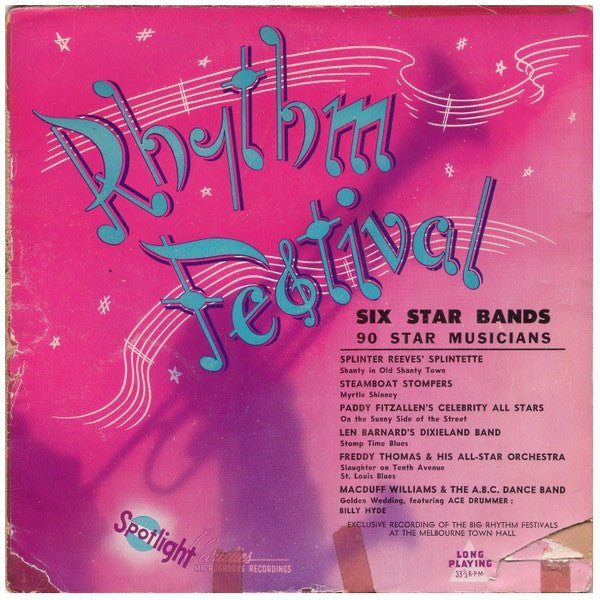Various : Rhythm Festival (10", Album)