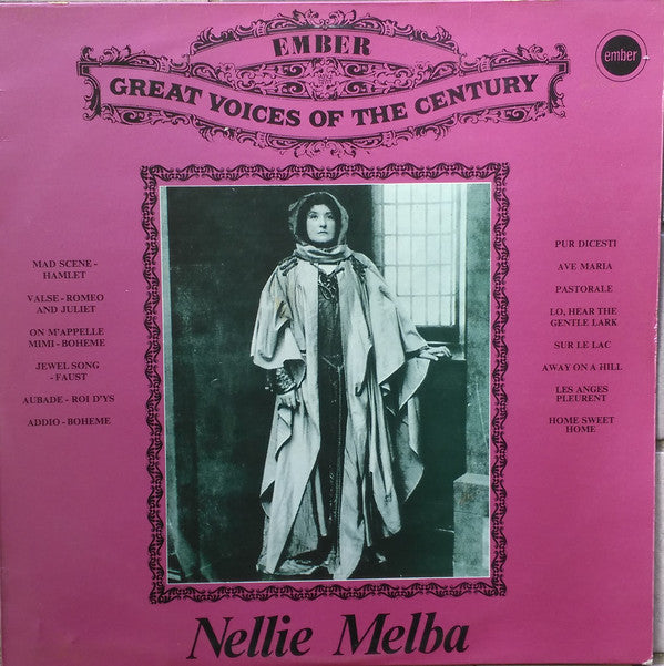 Nellie Melba : Nellie Melba (LP, Comp)