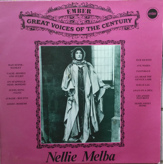 Nellie Melba : Nellie Melba (LP, Comp)