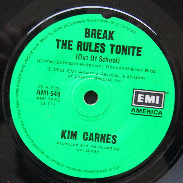 Kim Carnes : Draw Of The Cards (7", Single)
