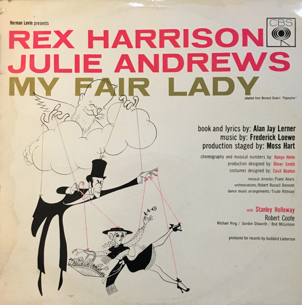 Rex Harrison, Julie Andrews : My Fair Lady (LP, Album, Mono, RE)
