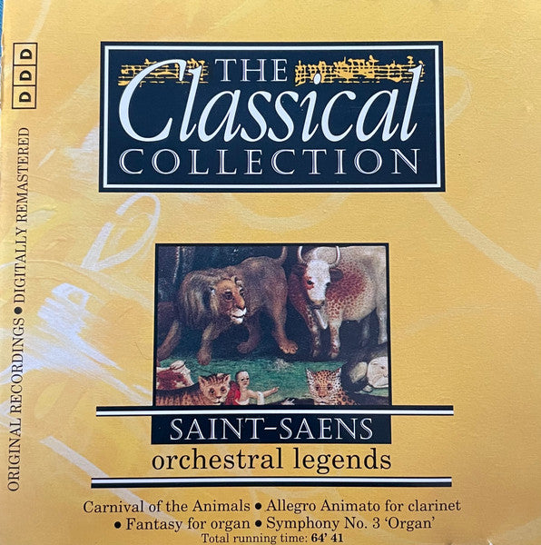 Camille Saint-Saëns : Orchestral Legends (CD, RM)