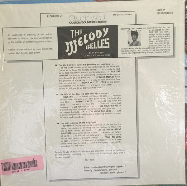 The Melody Belles : The Melody Belles (LP, Album)