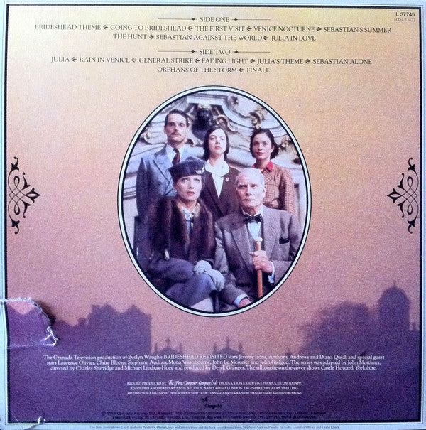 Geoffrey Burgon : Brideshead Revisited (LP, Album, Gat)