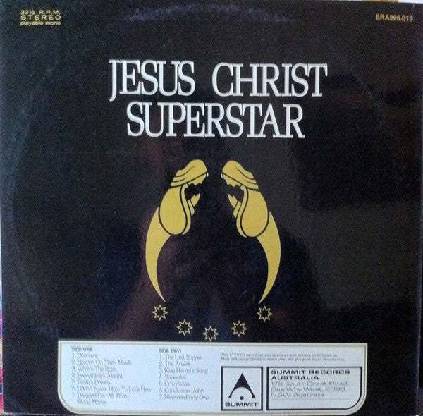 Mike Trounce, Mike Allen (8), Martin Jay, Jenny Mason : Jesus Christ Superstar (Excerpts From The Rock Opera) (LP, Comp)