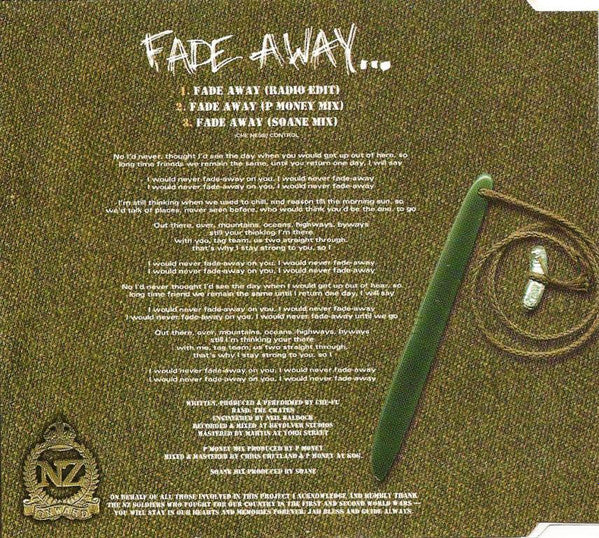 Che Fu : Fade Away (CD, Maxi)