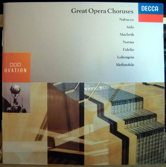 Various : Great Opera Choruses: Nabucco, Macbeth, Aida, Norma, Fidelio, Lohengrin, Mefistofele  (CD, Comp)