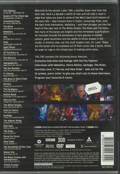 Various : Later... Louder With Jools Holland (DVD-V, PAL, Reg)