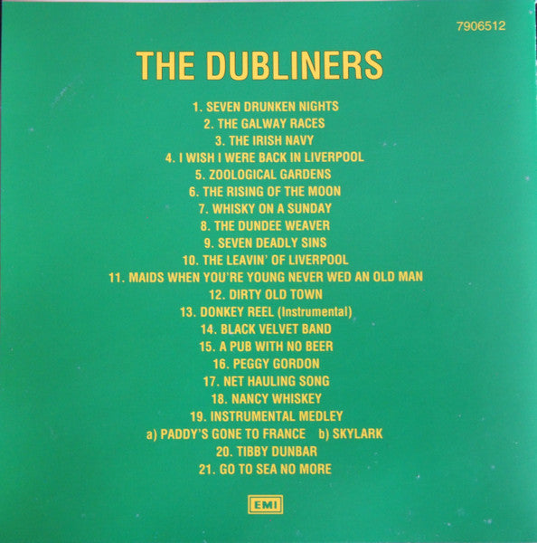 The Dubliners : The Dubliners (CD, Comp, RP)