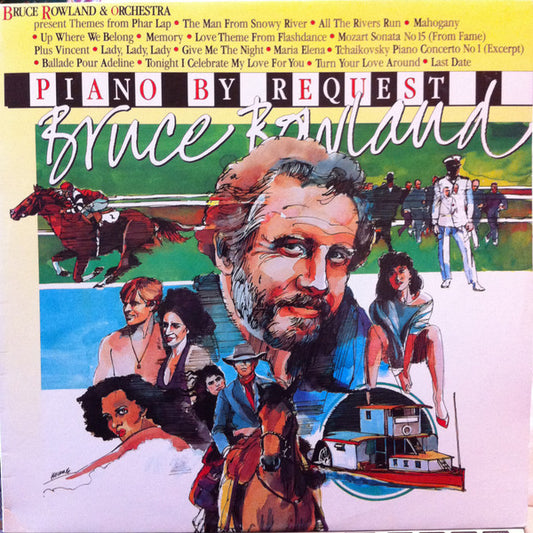 Bruce Rowland (2) : Piano By Request (LP, Album)