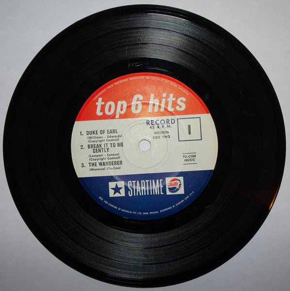 Unknown Artist : Top 6 Hits (7", EP)