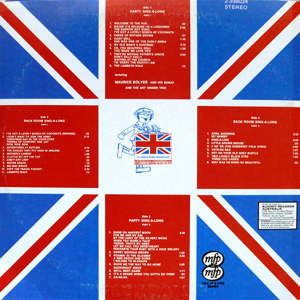 London Bobby : At The Pub With London Bobby (54 Traditional Pub Songs) (2xLP)