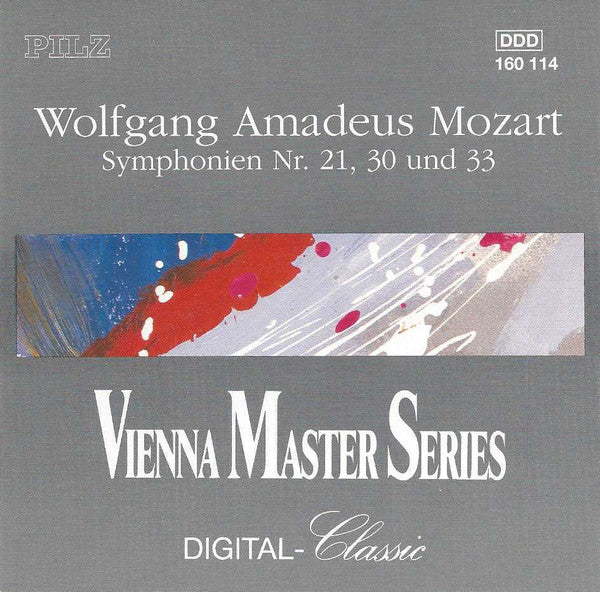 Wolfgang Amadeus Mozart : Symphonien Nr. 21, 30 Und 33 (CD)