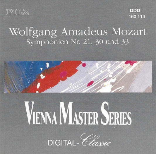 Wolfgang Amadeus Mozart : Symphonien Nr. 21, 30 Und 33 (CD)