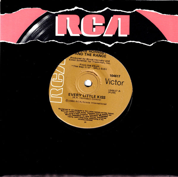 Bruce Hornsby And The Range : Every Little Kiss (7", Single)