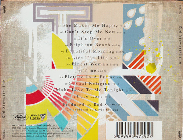 Rod Stewart : Time (CD, Album)