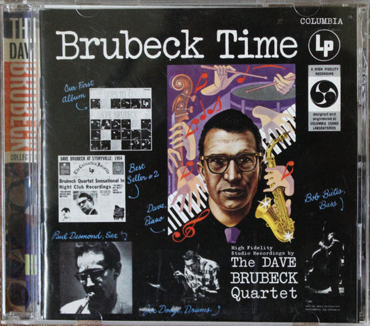 The Dave Brubeck Quartet : Brubeck Time (CD, Album, RE, RM)