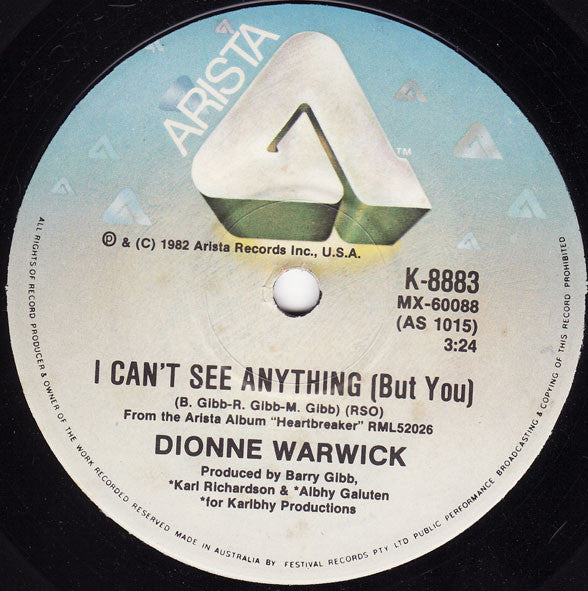 Dionne Warwick : Heartbreaker (7", Single)