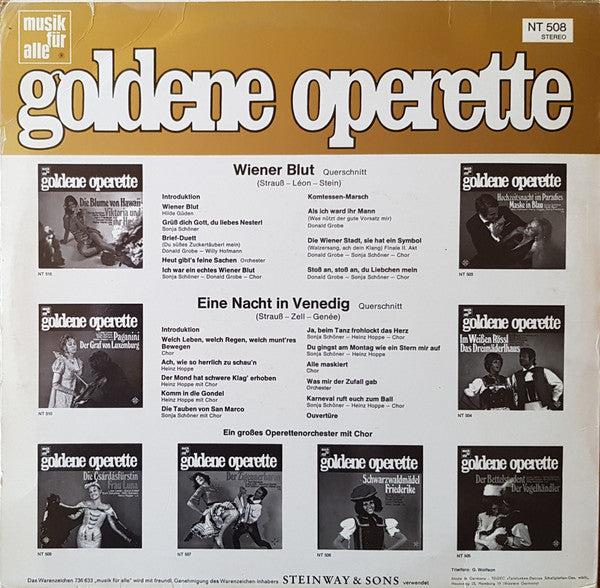 Various : Wiener Blut / Eine Nacht In Venedig (LP, Comp)