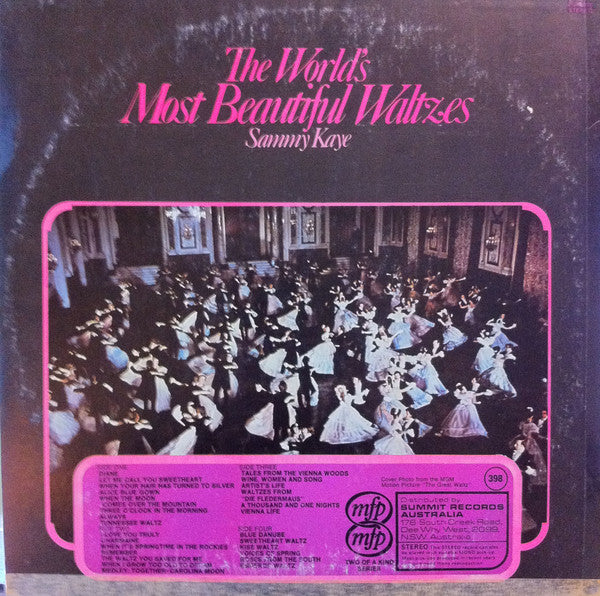 Sammy Kaye : The World's Most Beautiful Waltzes (2xLP, Album)