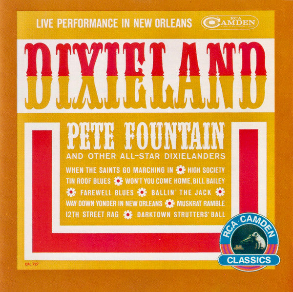 Pete Fountain : Dixieland (Live Performance In New Orleans) (CD, Album)