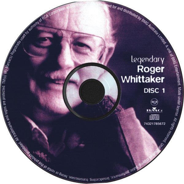 Roger Whittaker : Legendary (3xCD, Comp)