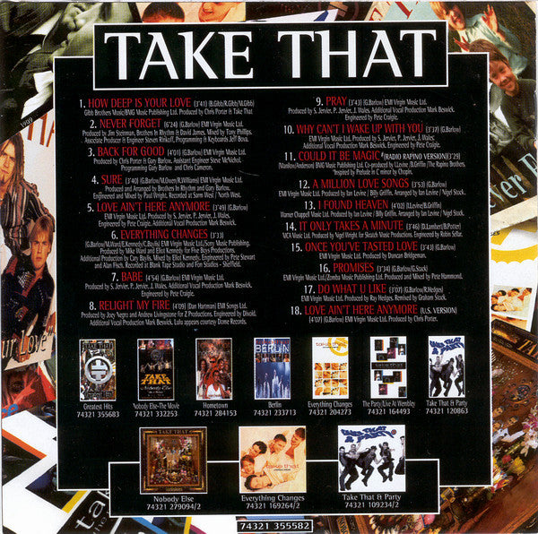 Take That : Greatest Hits (CD, Comp)