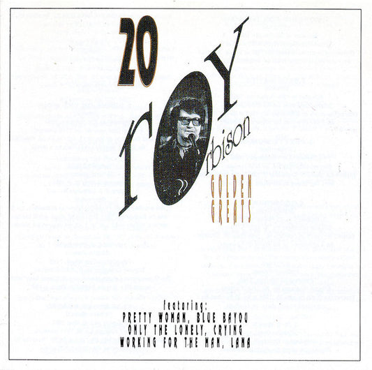 Roy Orbison : 20 Golden Greats (CD, Comp, RE)