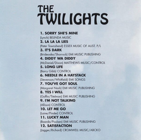 The Twilights (3) : The Twilights (CD, Album, RE)