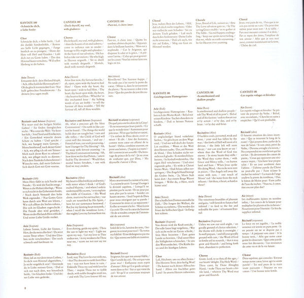 Johann Sebastian Bach : Das Kantatenwerk = Complete Cantatas | BWV180-184 | Vol. 42 (2xLP, RE + Box)