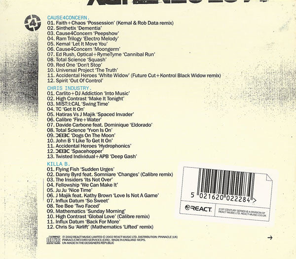 Various : 21st Century Drum & Bass 02. (Box + 3xCD, Mixed)