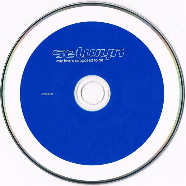 Selwyn : Way Love's Supposed To Be (CD, Single)