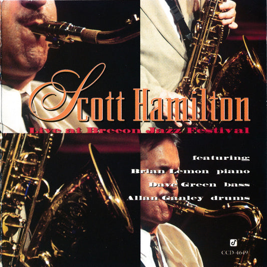 Scott Hamilton : Live At Brecon Jazz Festival (CD, Album)