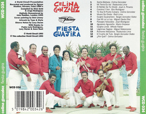 Celina Gonzalez* : Fiesta Guajira (CD, Comp, RM)