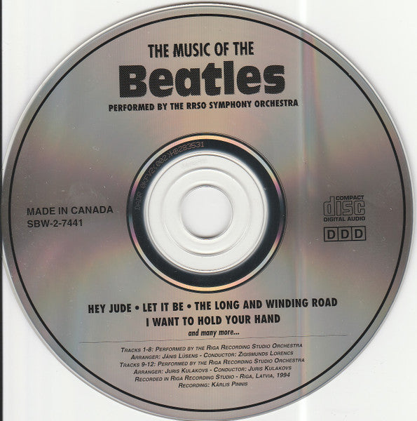 The RRSO Symphony Orchestra* : The Music Of The Beatles  (CD, Album)